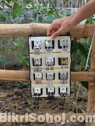 12 Peice Premium Jhumka with Box